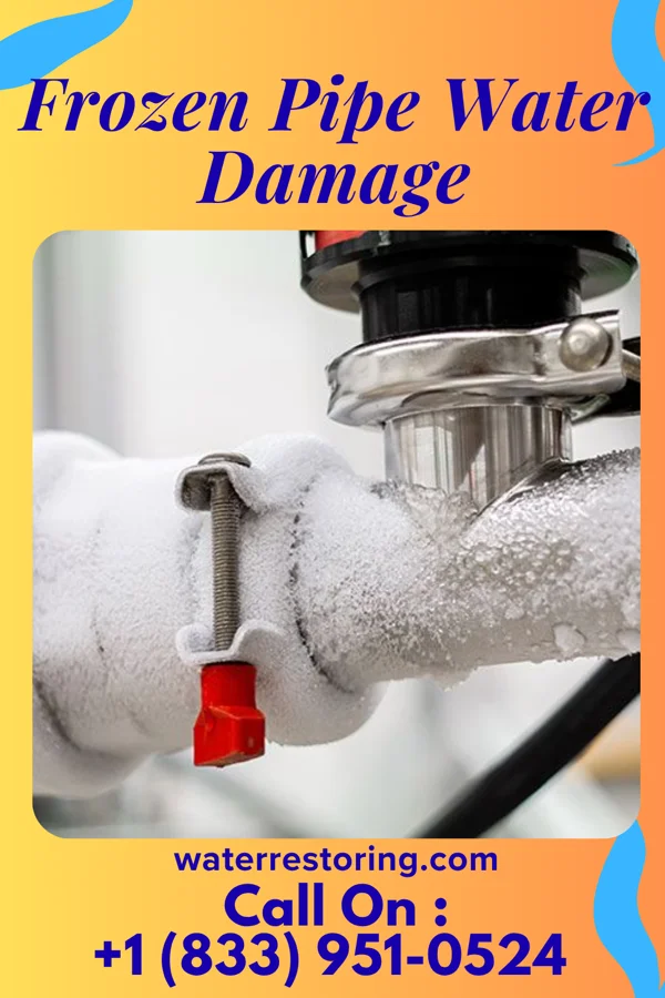 Frozen Pipe Water Damage in Redwater, MS